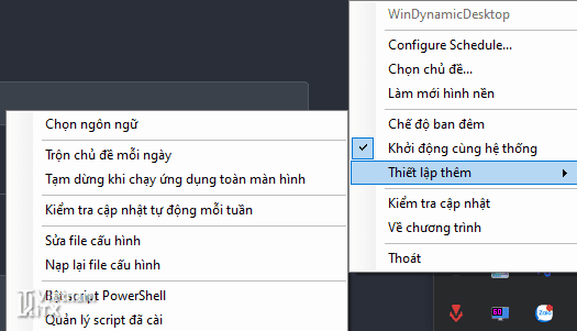 WindynamicDesktop - Thay đổi hình nền wallpaper desktop hiệu ứng giống trên  Mac OS | Vietnam ITX