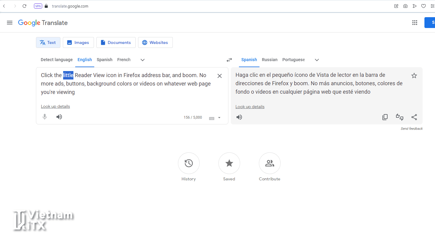 Google Translate: No translation pop-up when highlighting a word
