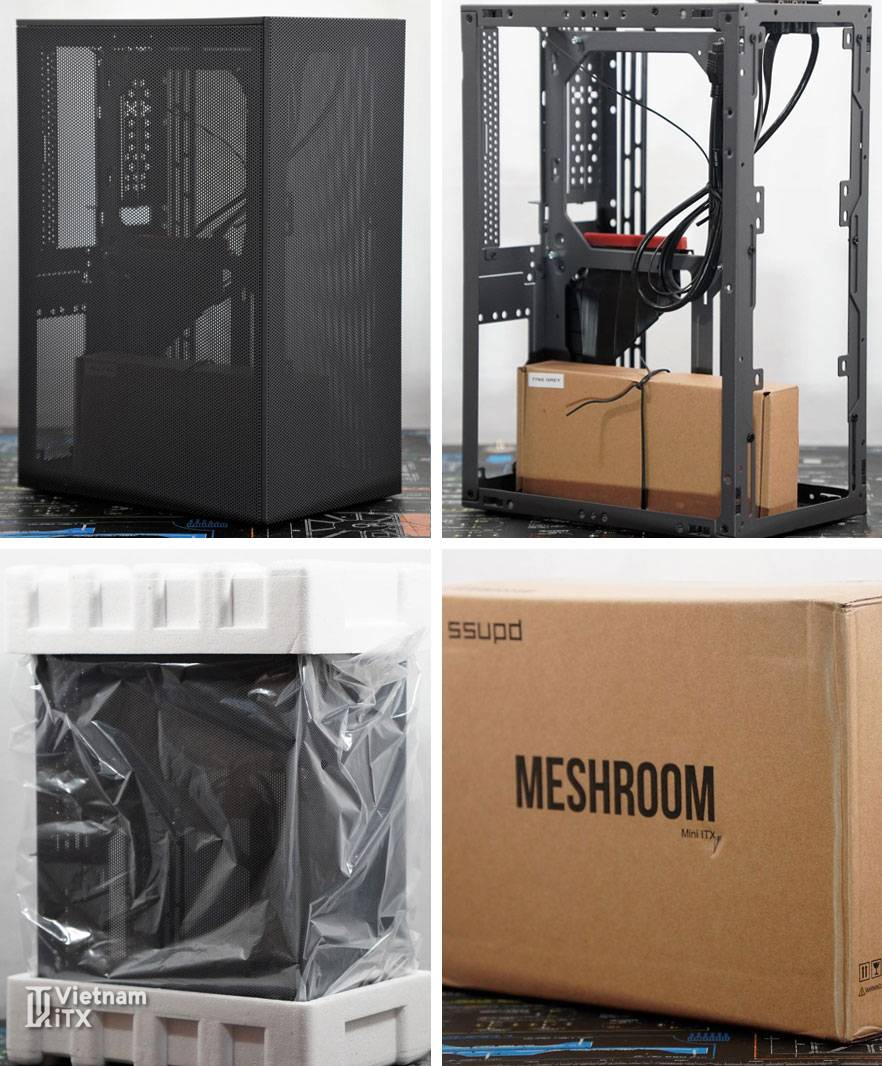 Bán SSUPD MESHROOM S Black Full Mesh