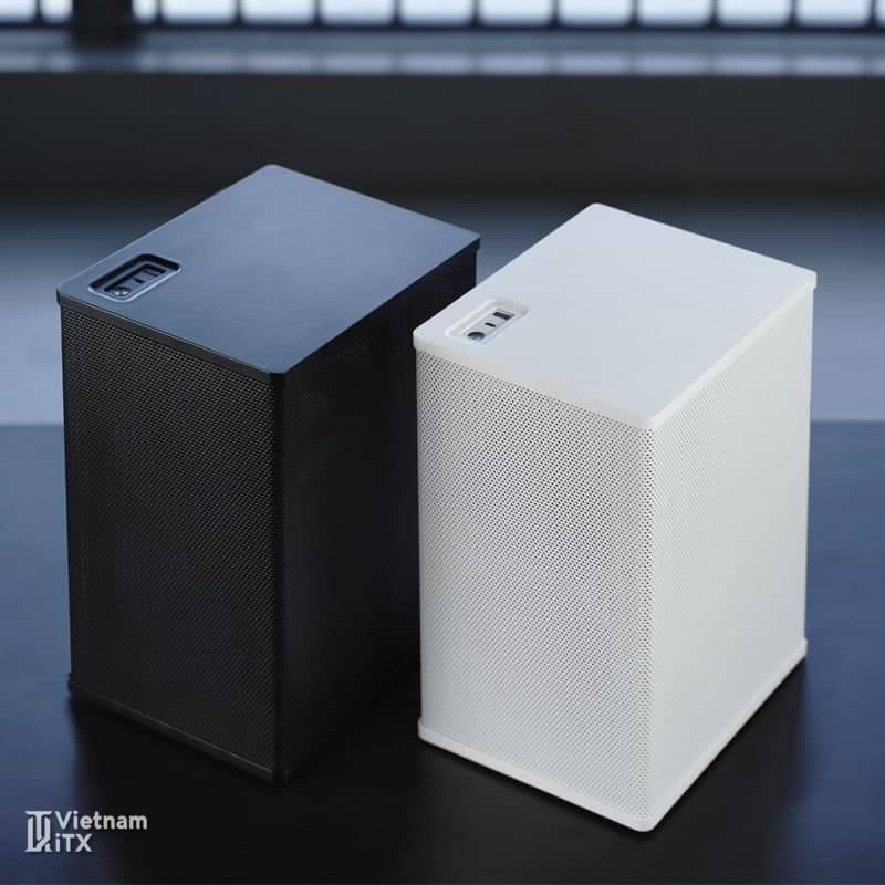 JONSBO VR3 White/Black vỏ case mini itx thiết kế giống Meshlicious giá mềm hơn