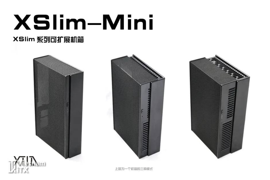 XTIA XSlim Mini sử dụng nguồn flex 1u với 3 form từ 3.6L đến 5.8L